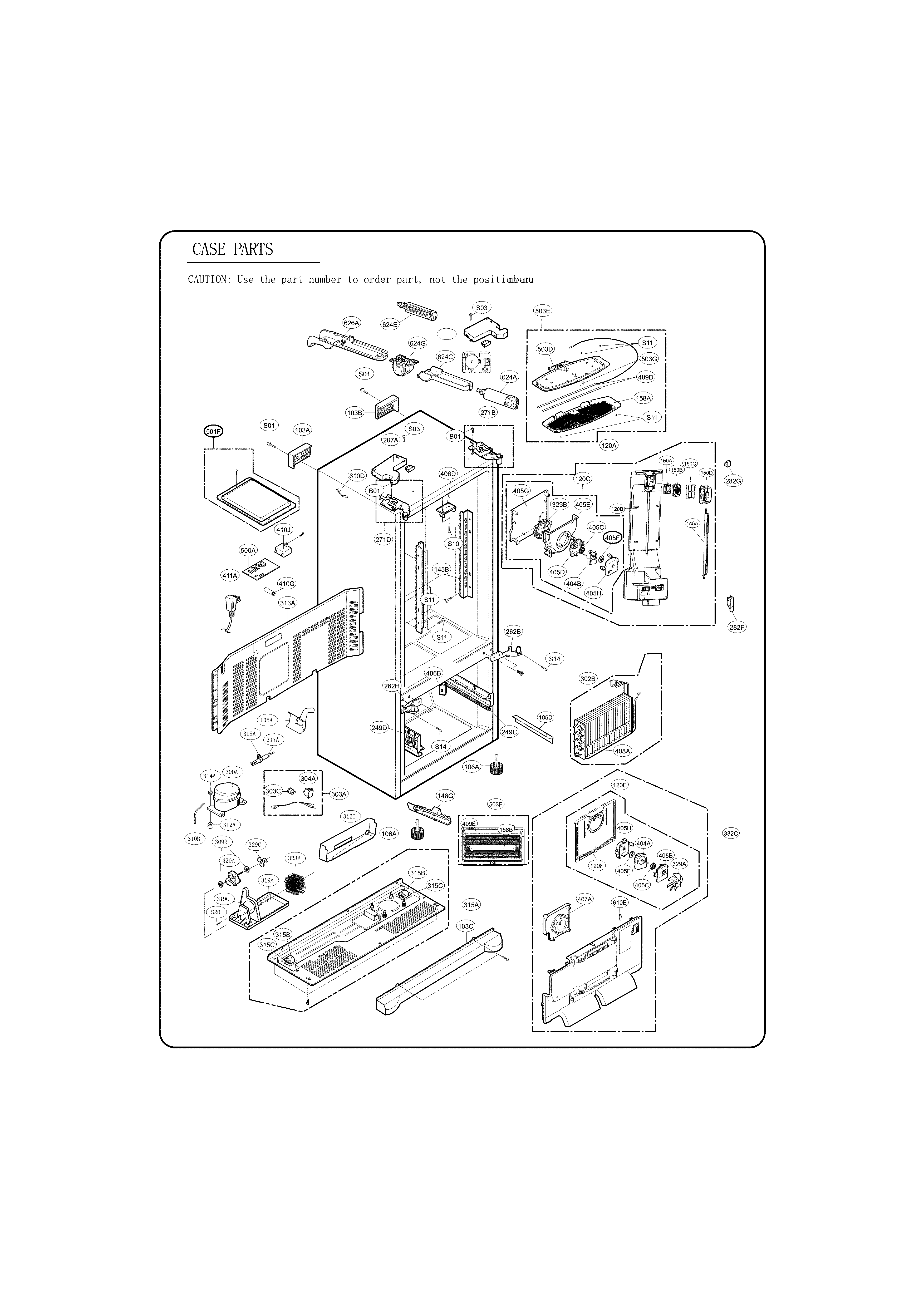 Case parts