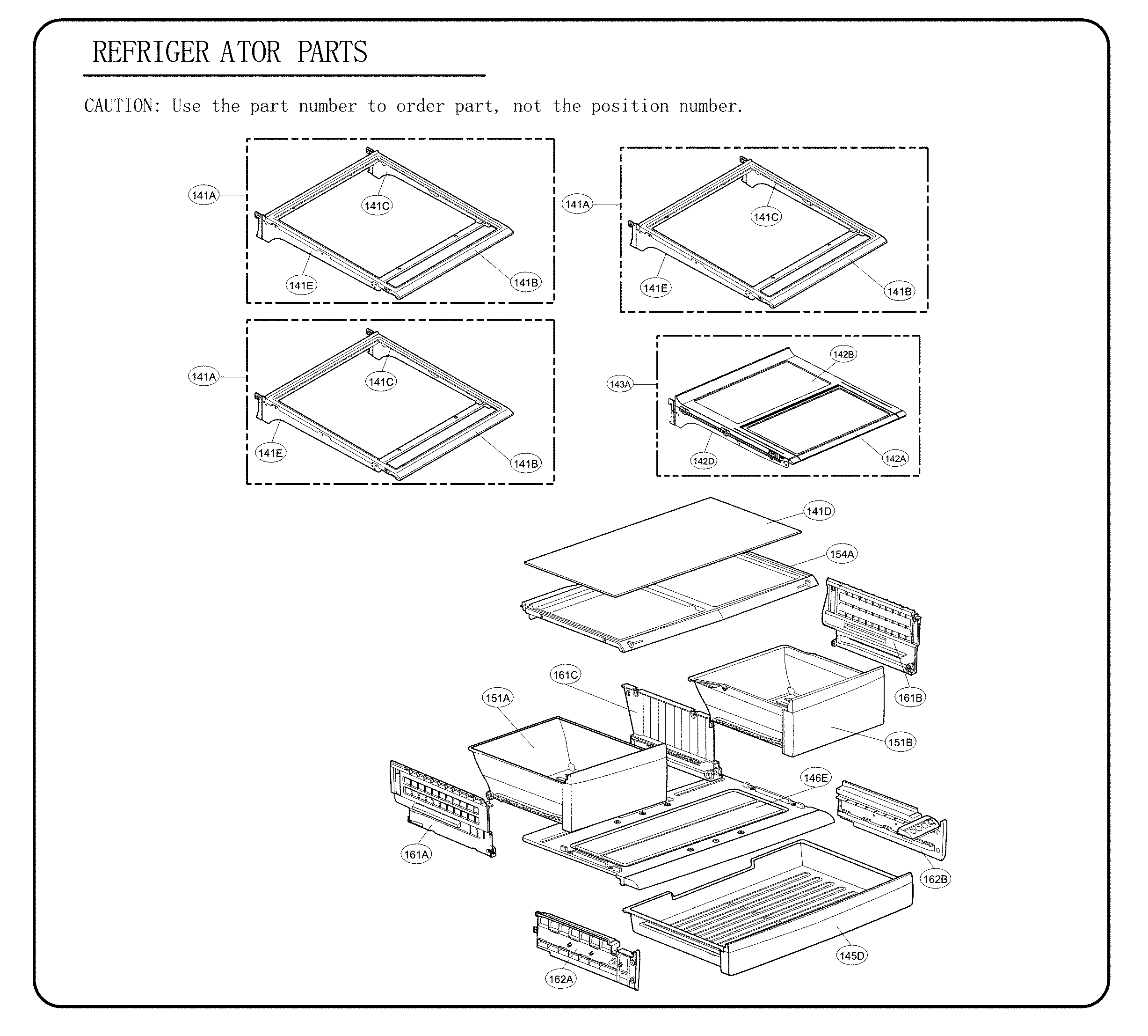 Refrigerator parts