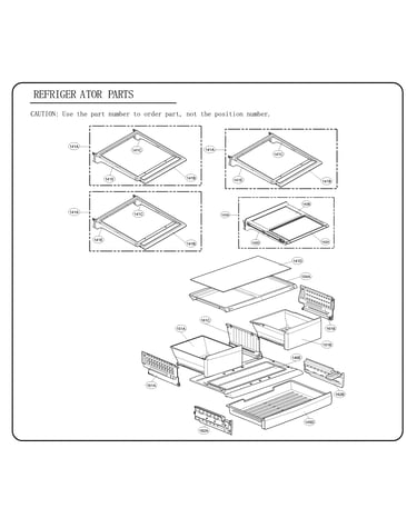 Refrigerator parts