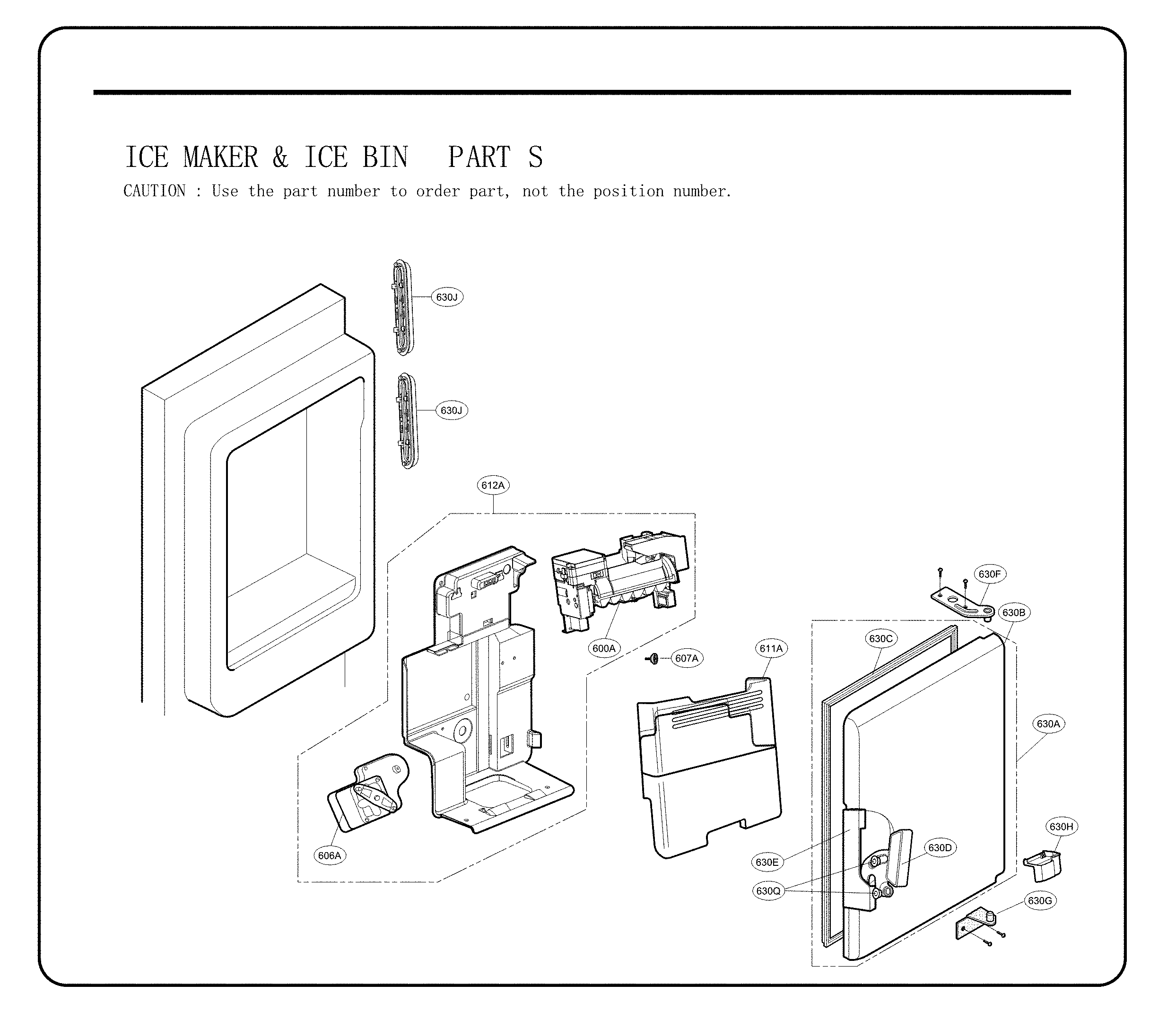 Ice maker parts