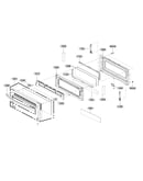 Upper door parts