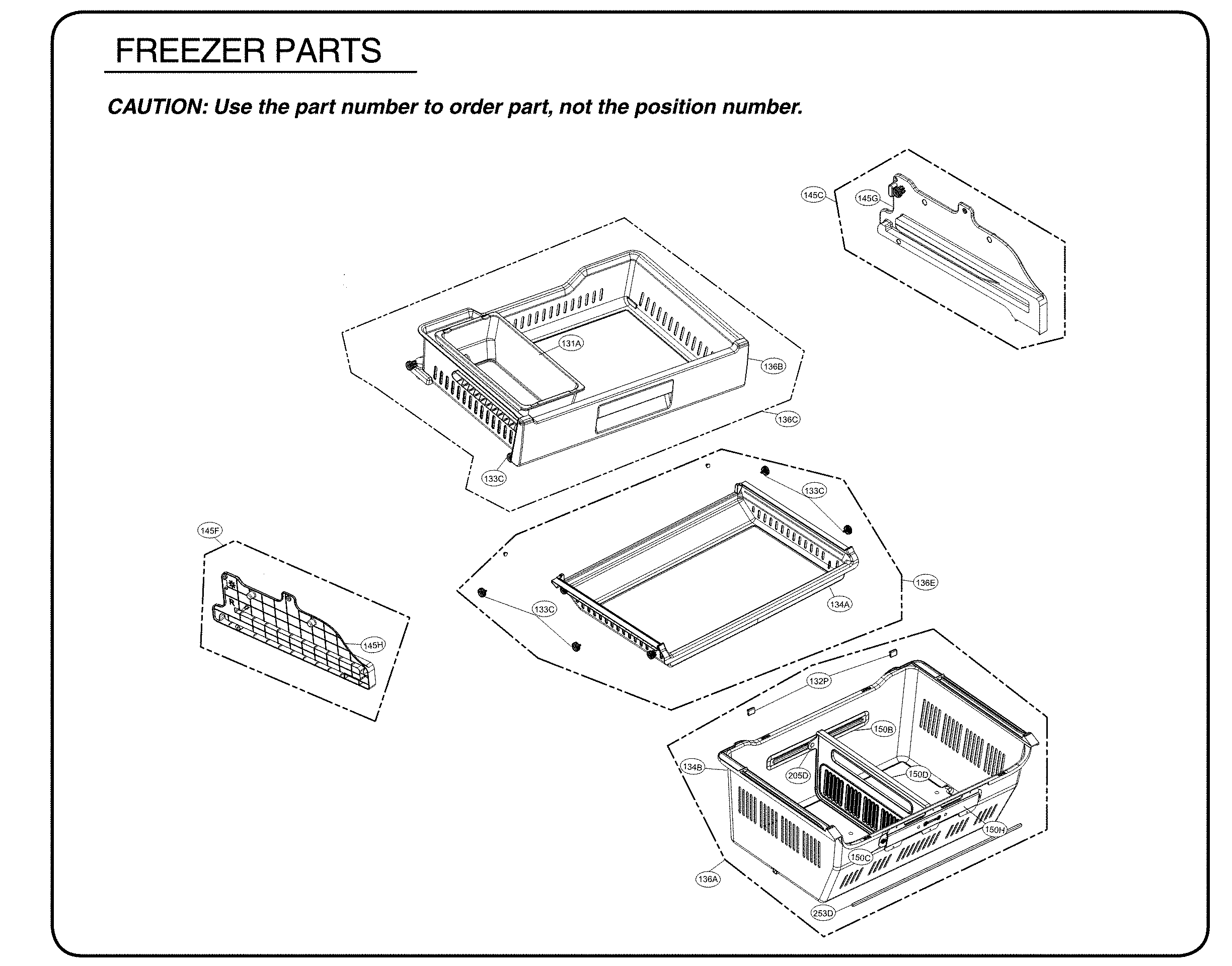 Freezer parts