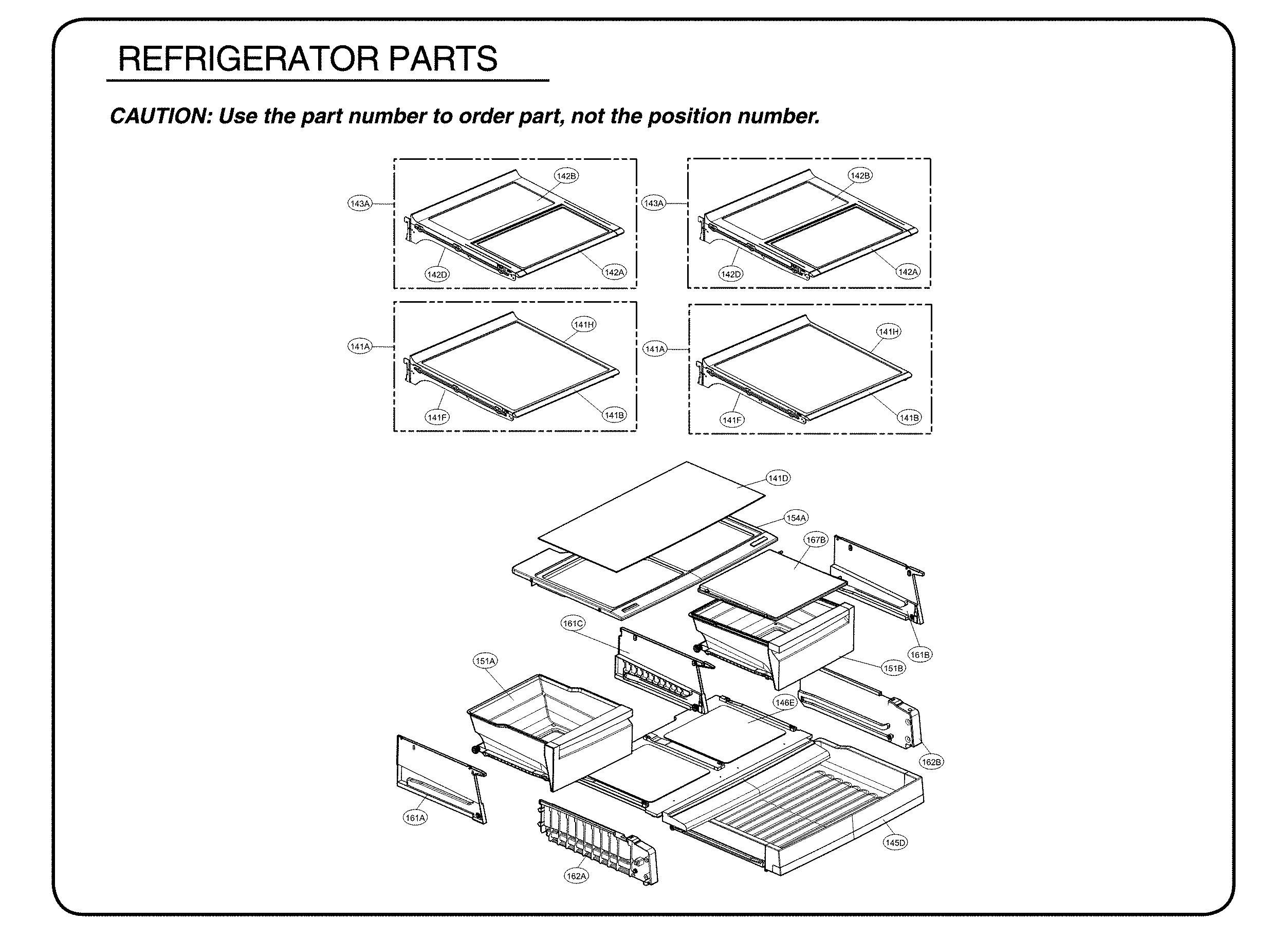 Refrigerator parts