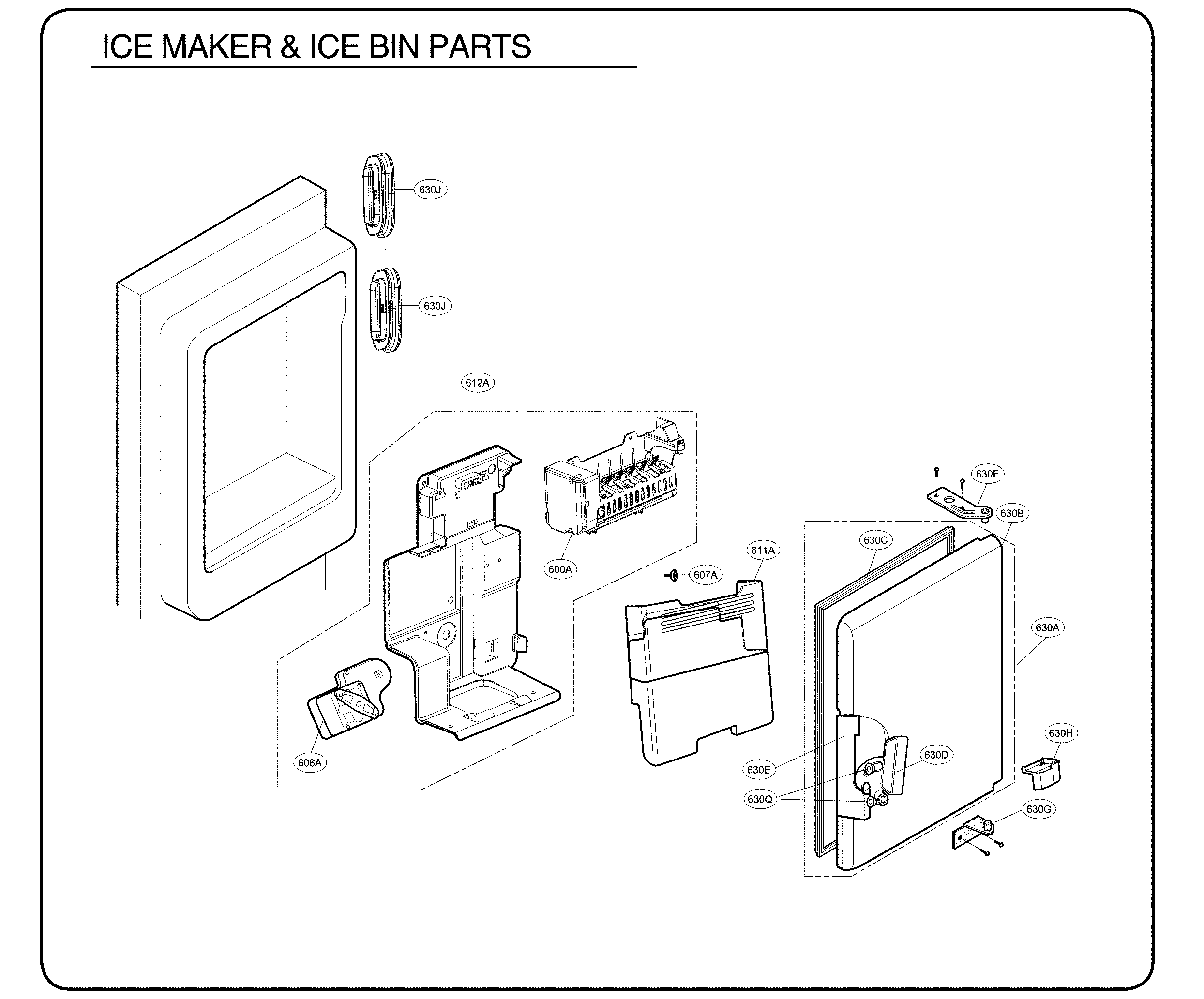 Ice maker parts