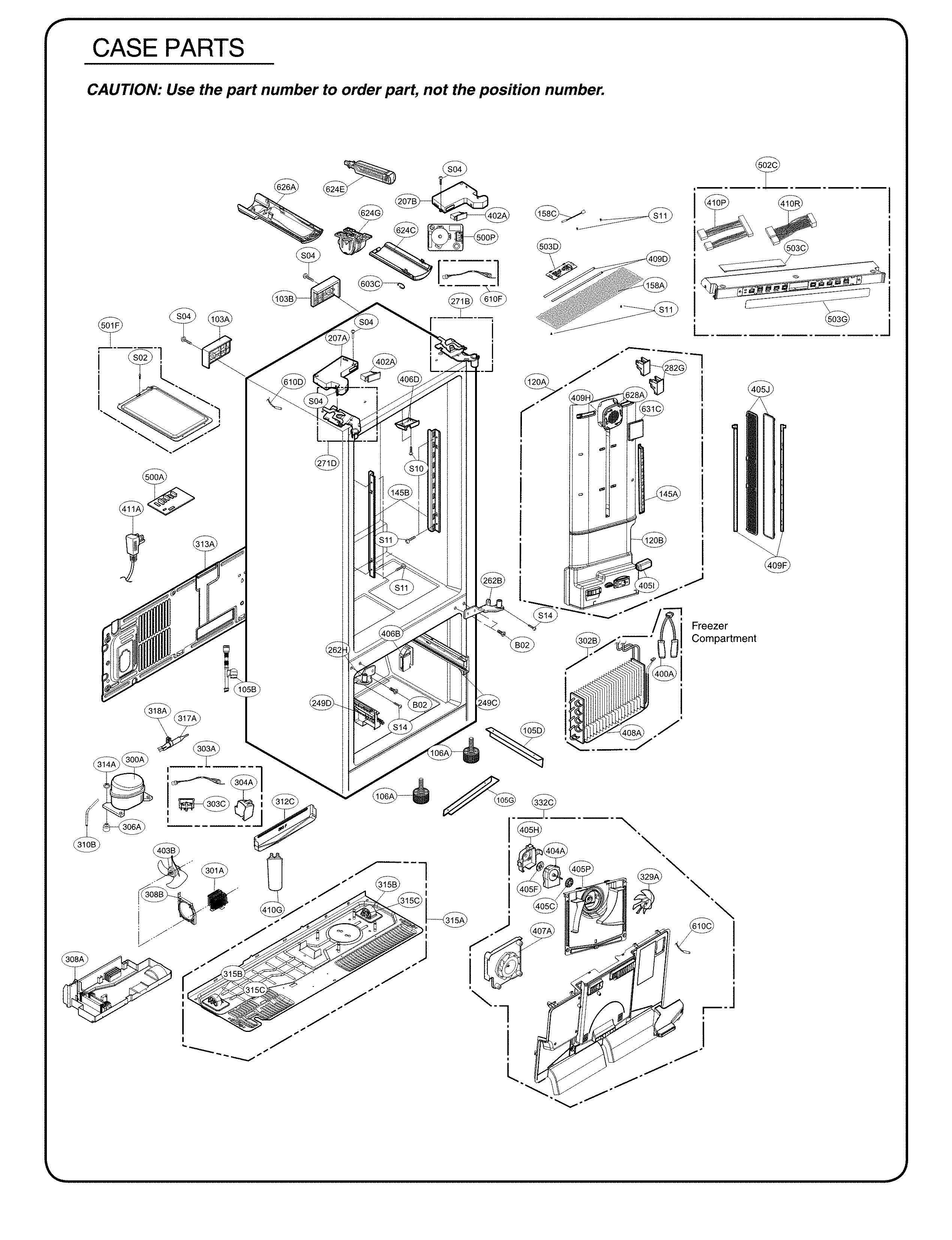 Case parts
