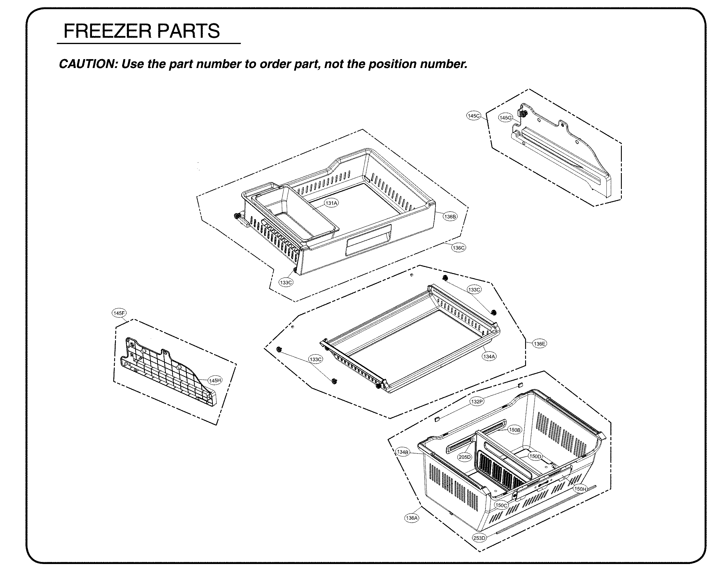 Freezer parts