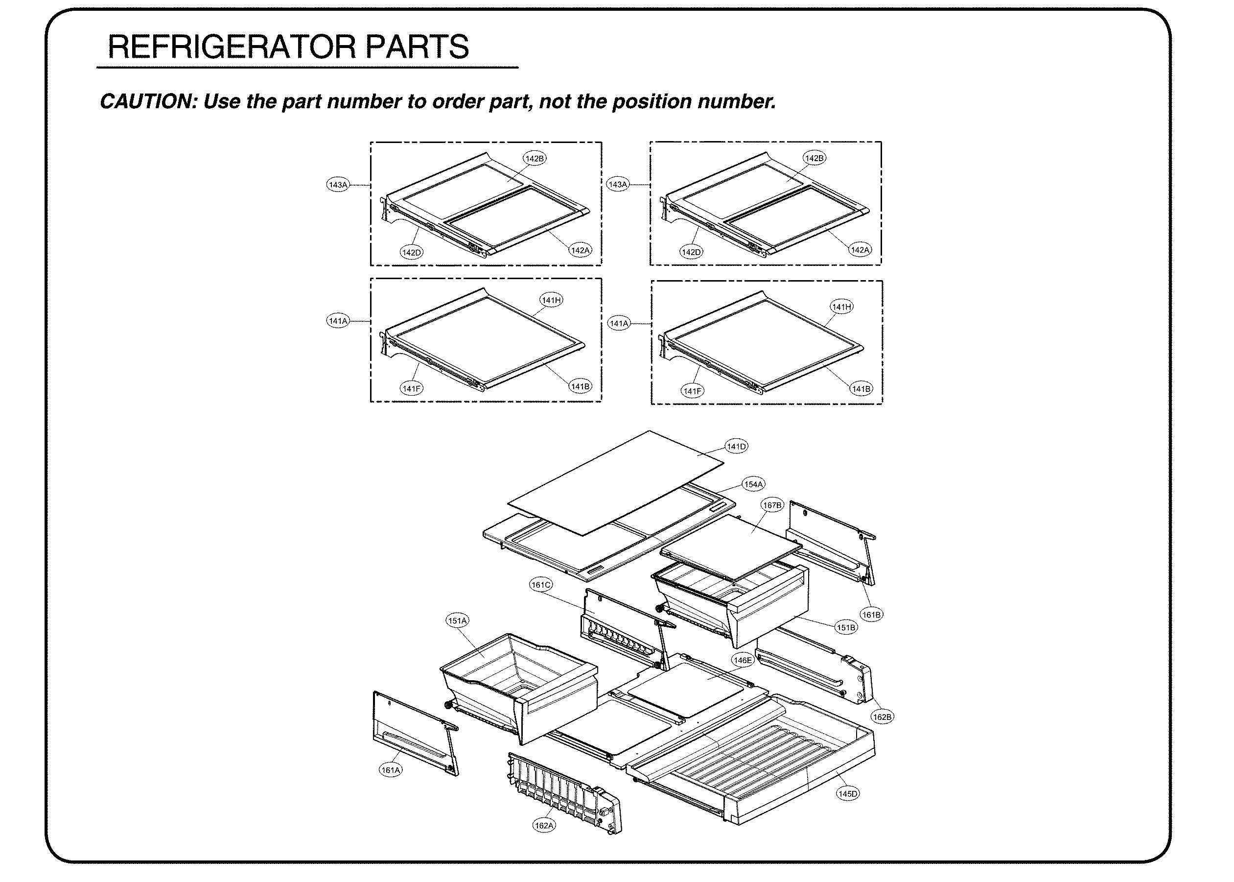 Refrigerator parts