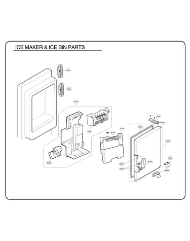 Ice maker parts
