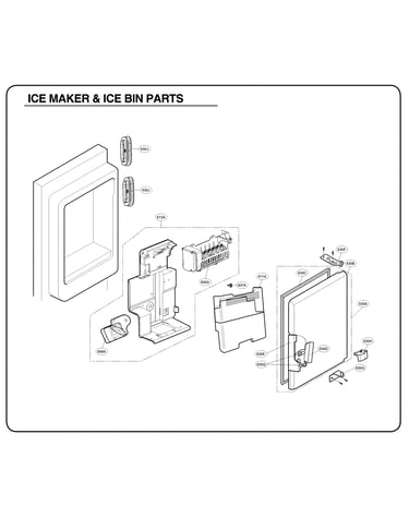 Ice maker parts