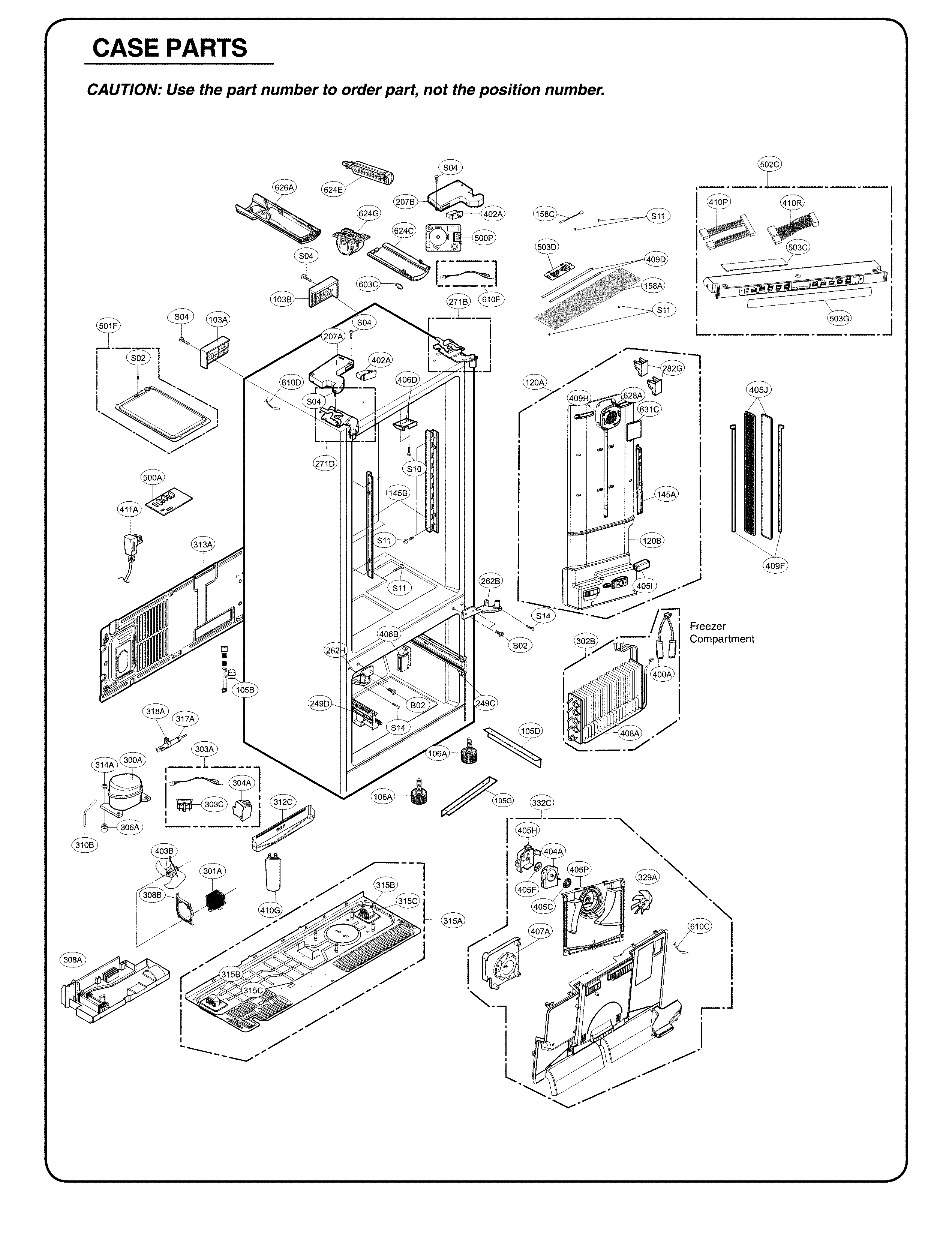 Case parts