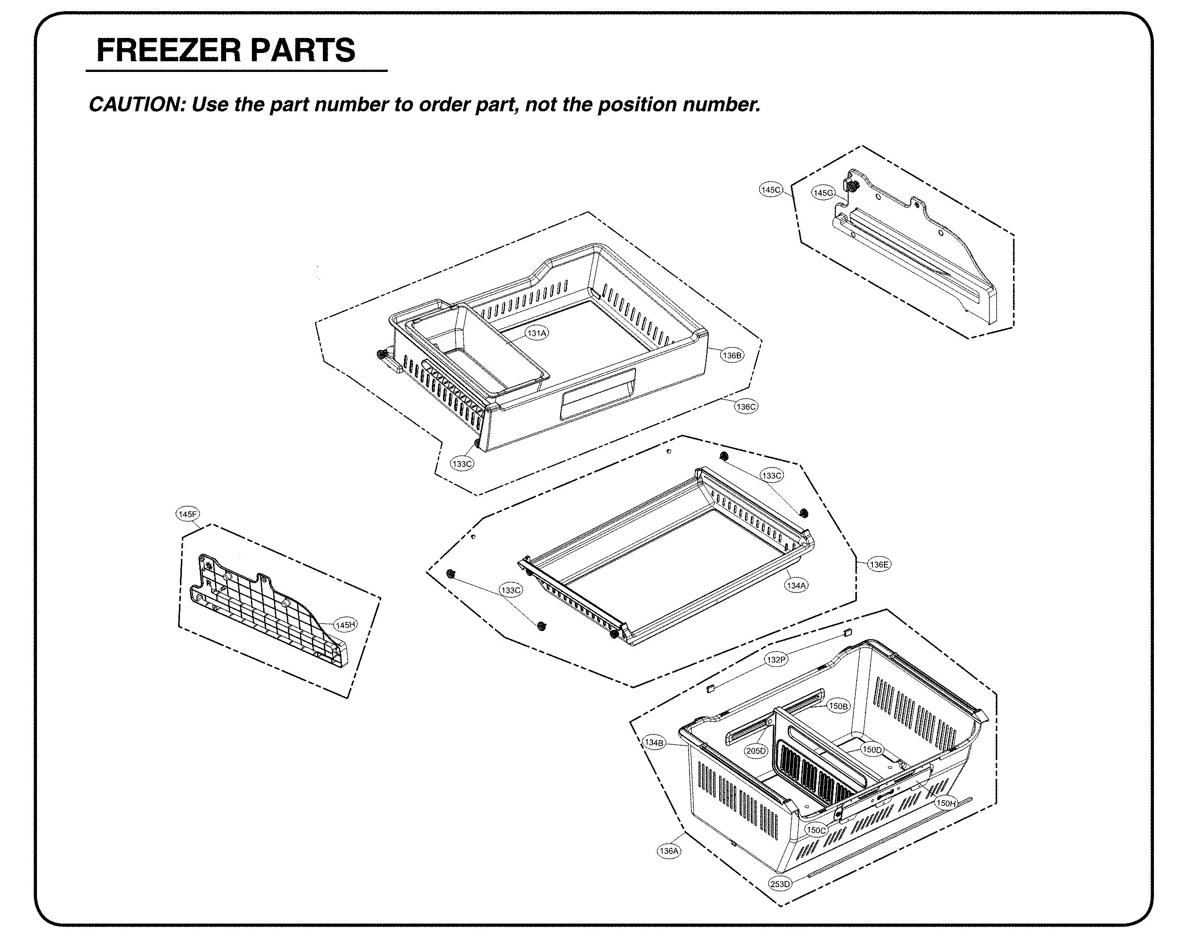 Freezer parts