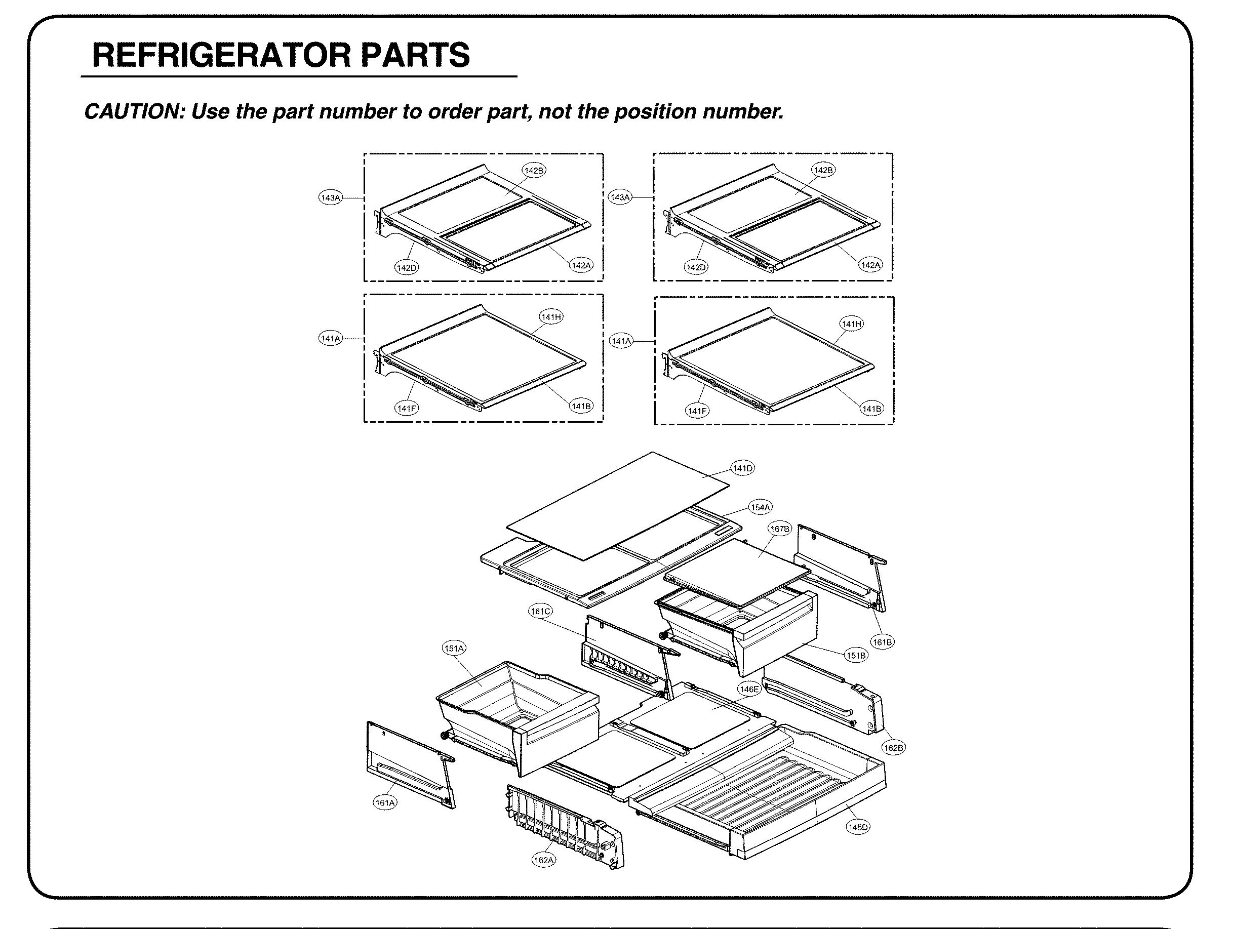 Refrigerator parts