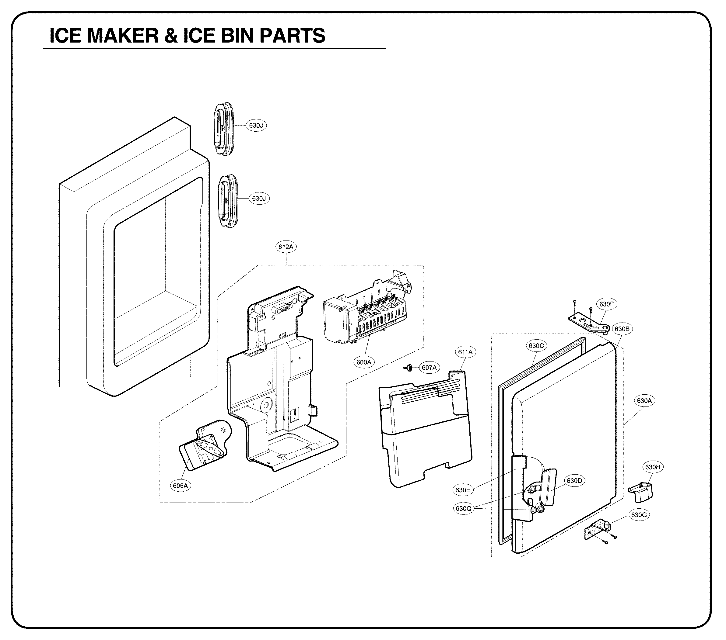 Ice maker parts