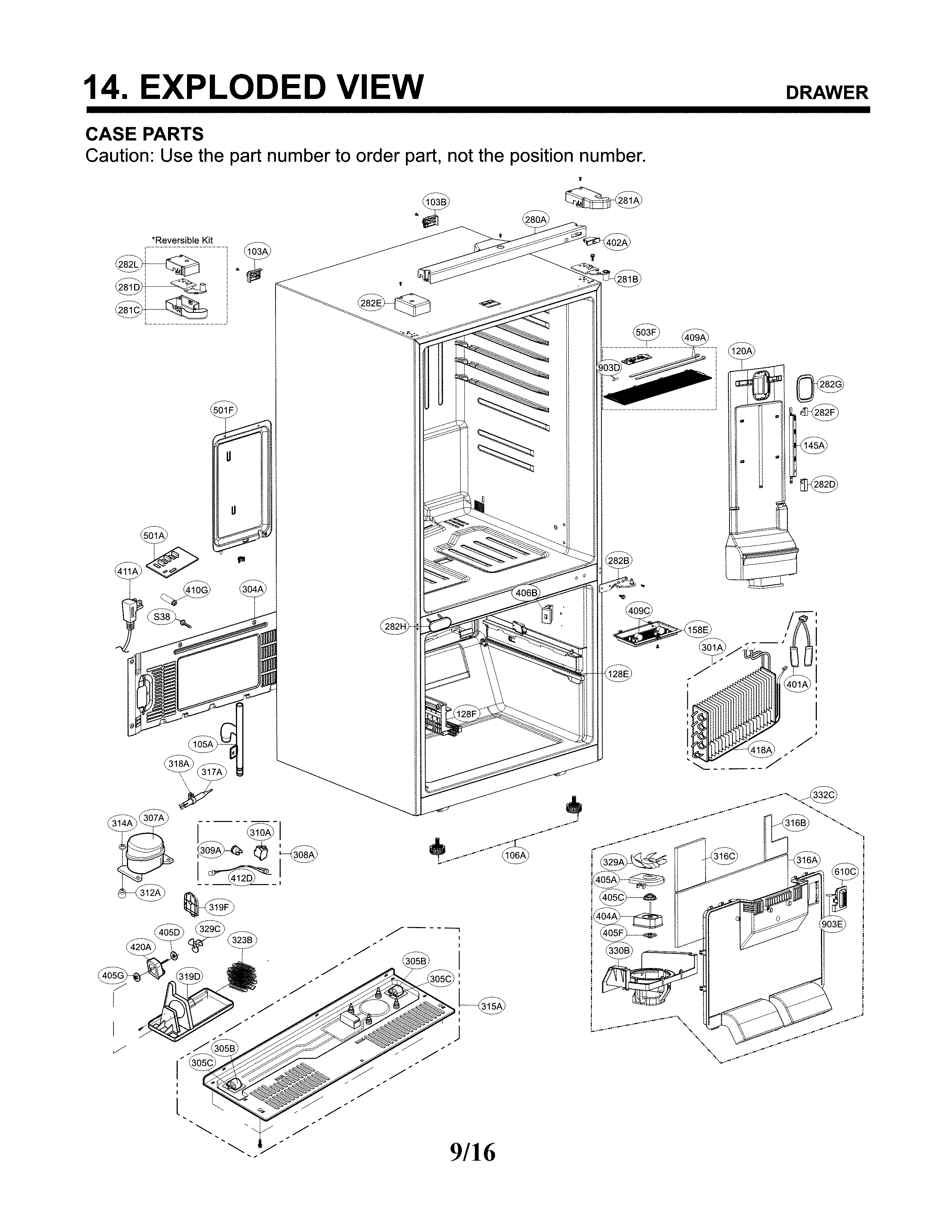 Case parts