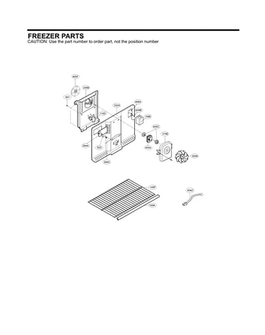 Freezer parts