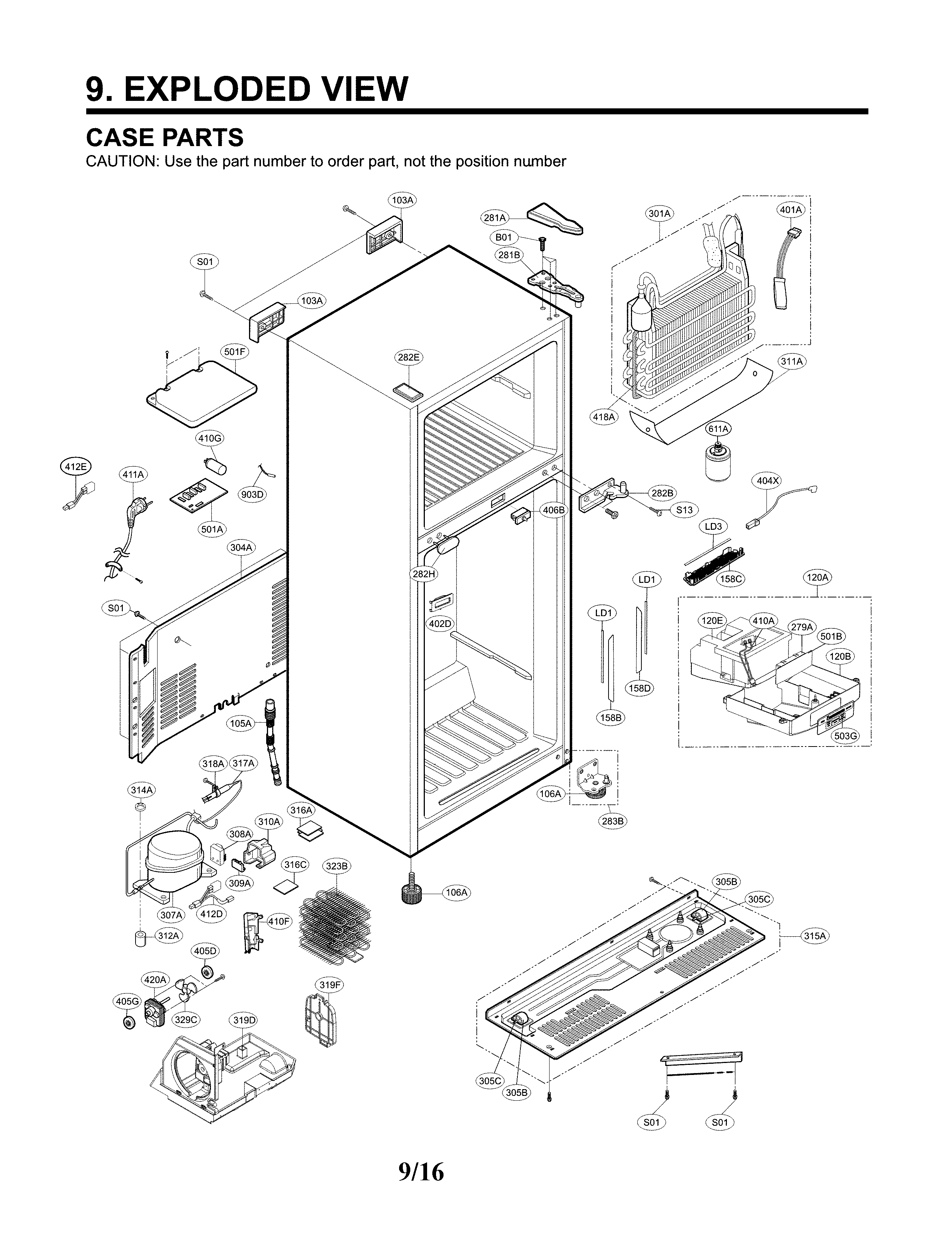 Case parts