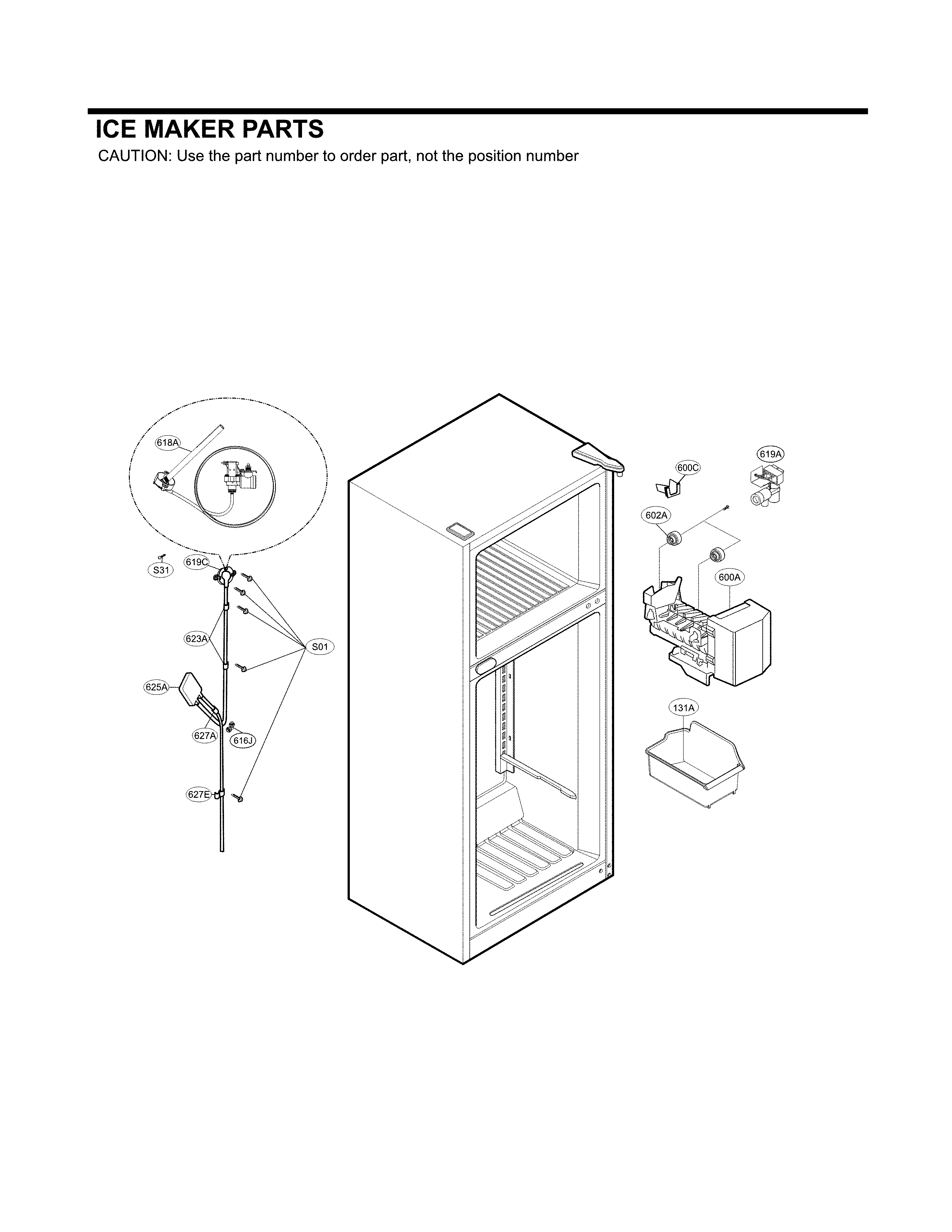 ICE MAKER PARTS