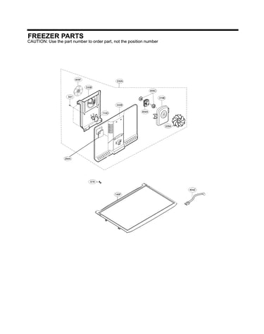 Freezer parts