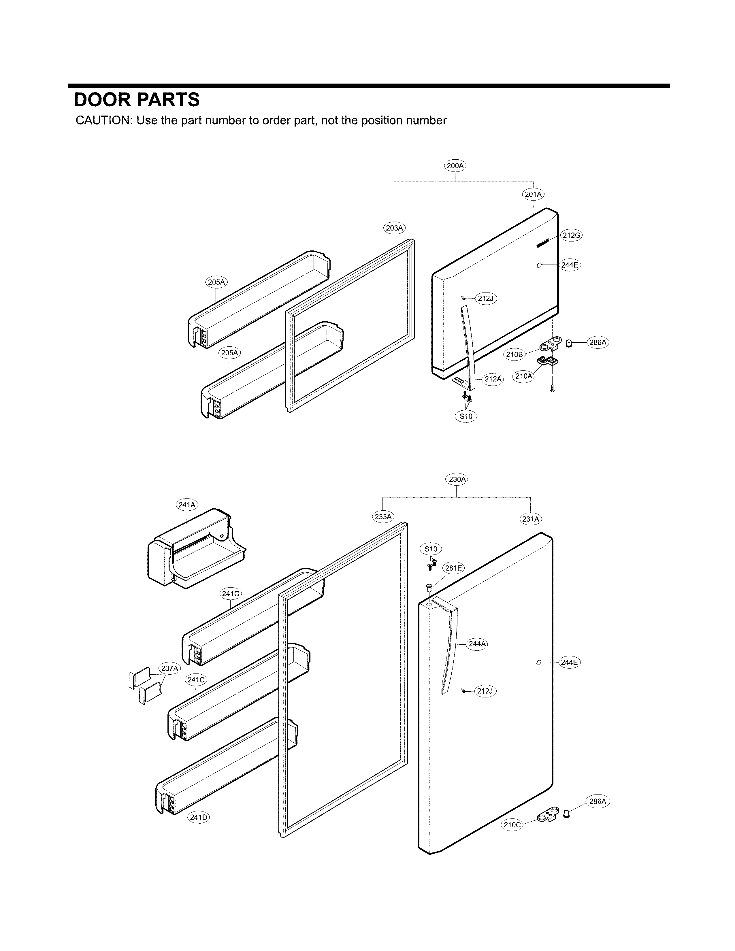 Door parts