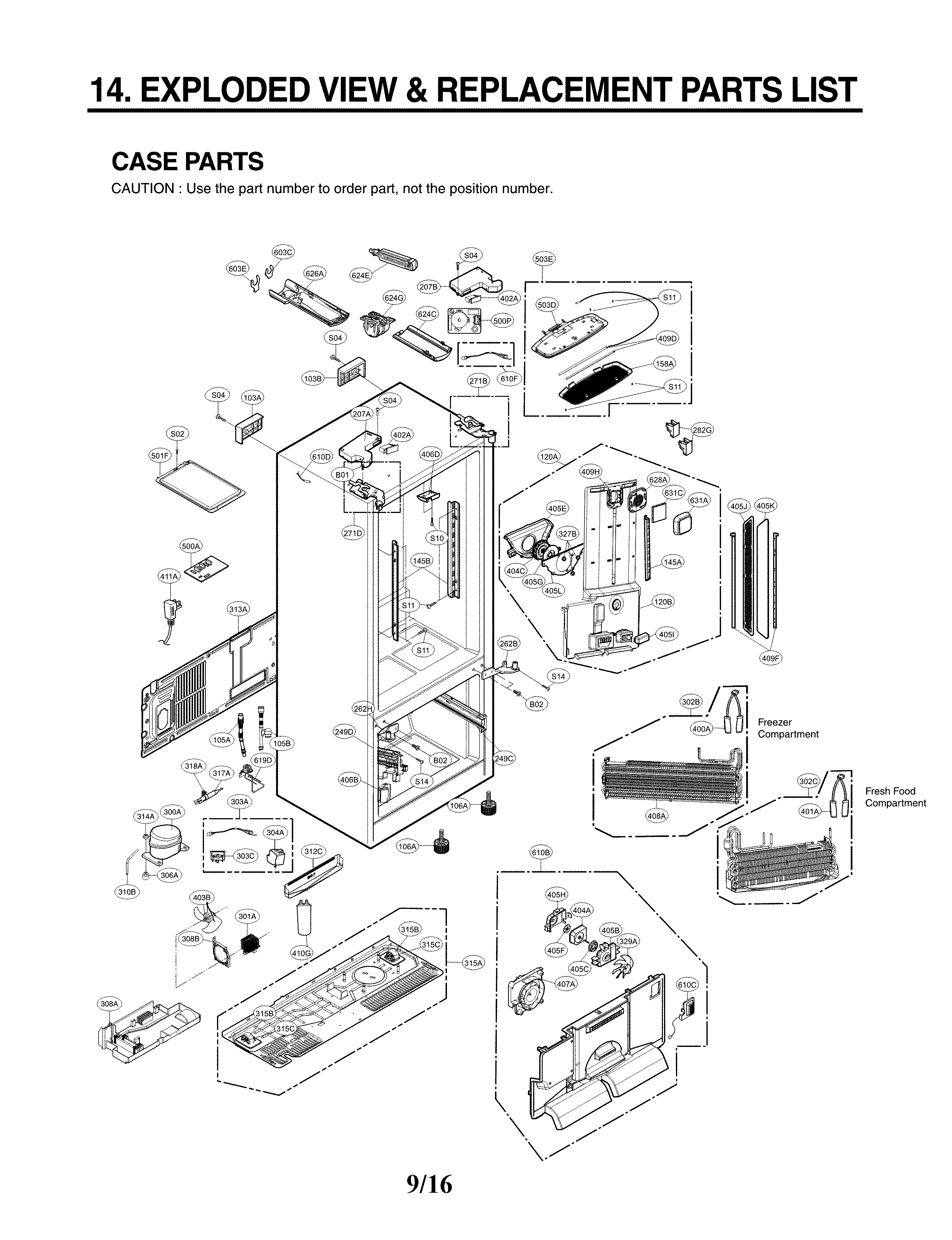 Case parts