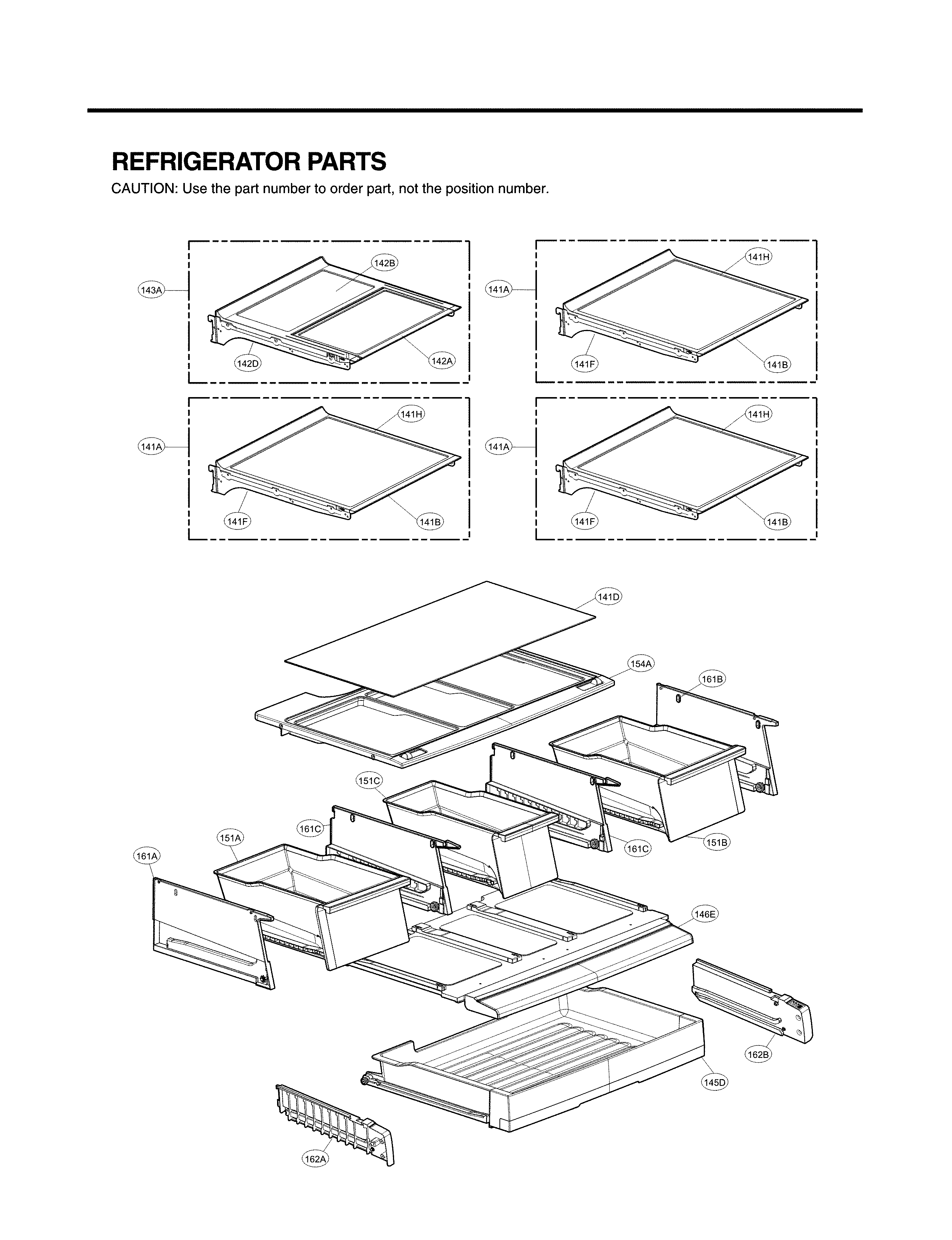 Refrigerator parts