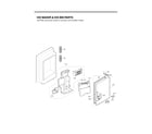 LG LSFD2491ST/00 ice maker parts diagram