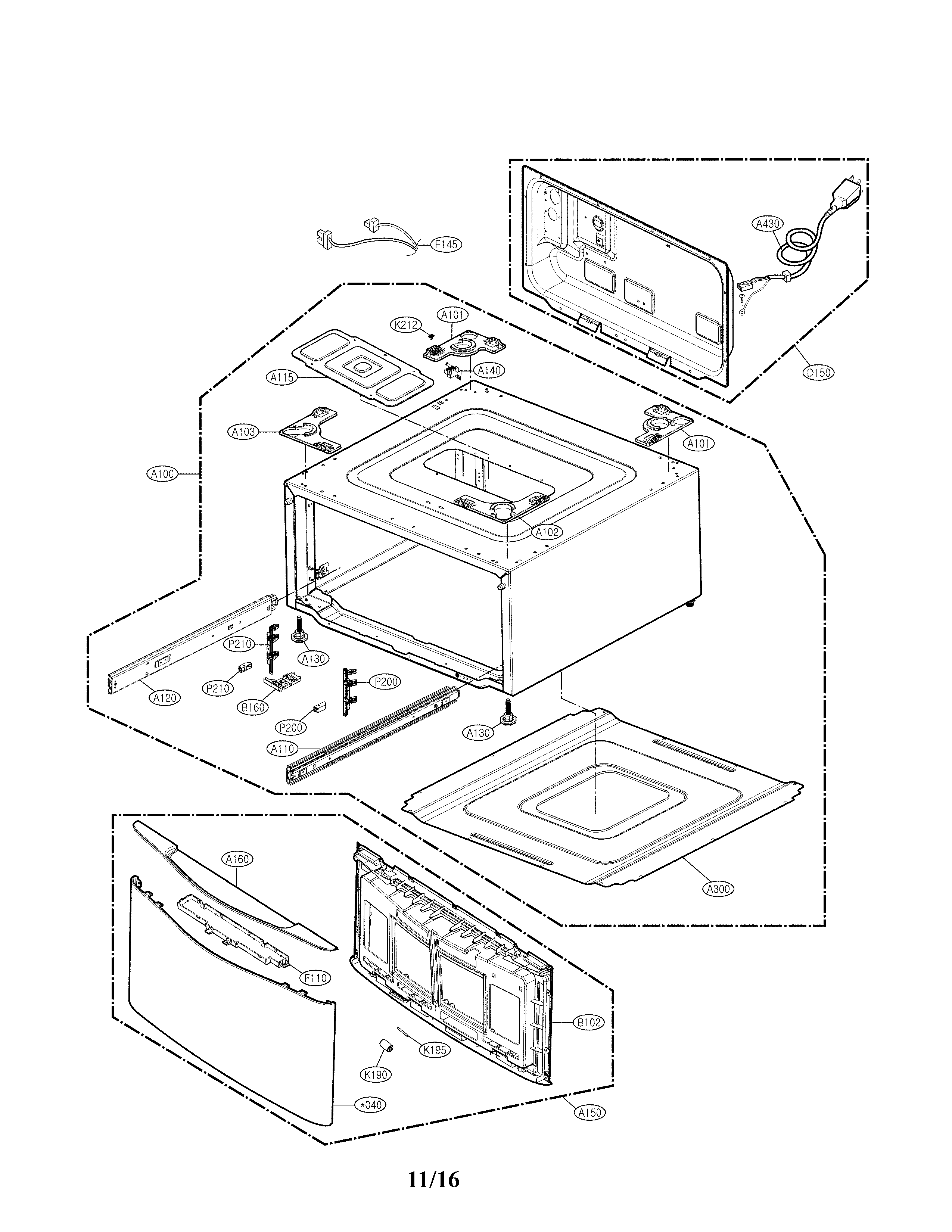 OUTER CASE PARTS