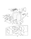 Cabinet and door parts