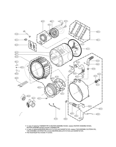 Drum and tub parts