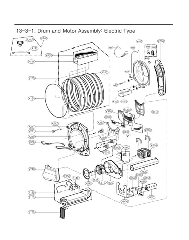 Dispenser assembly parts