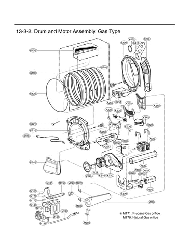 Dispenser assembly parts