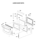 Lower door parts