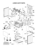 Lower cavity parts
