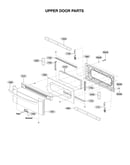 Upper door parts