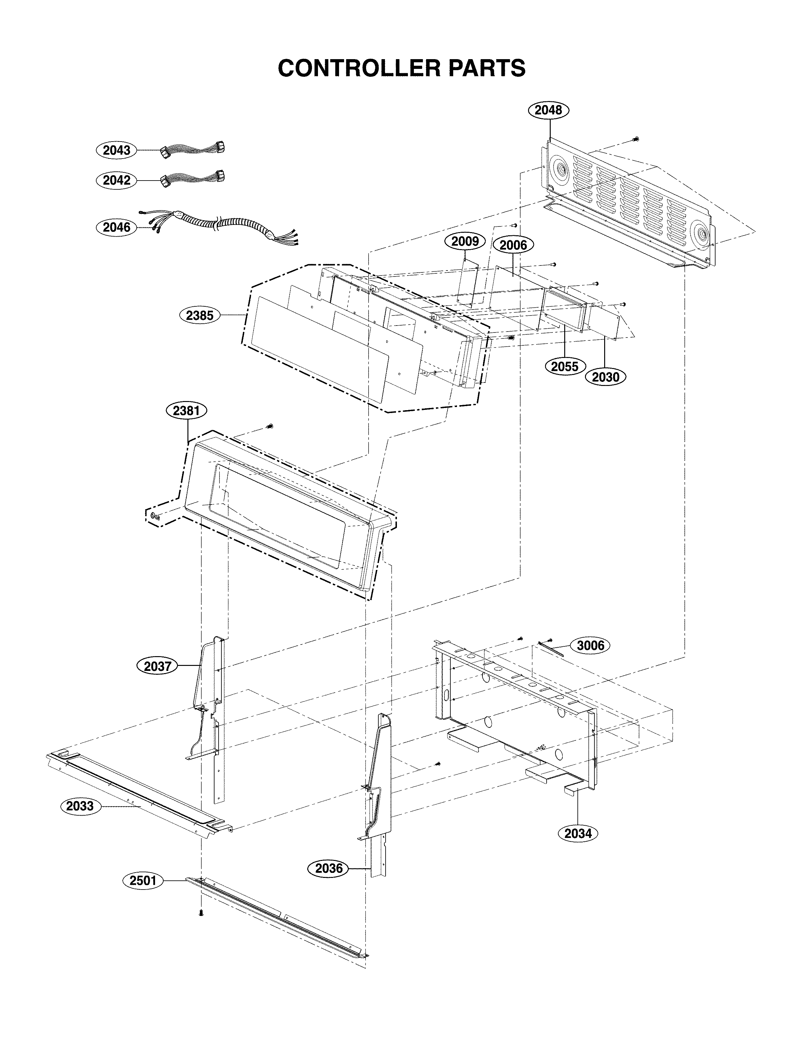 Contoller assembly parts