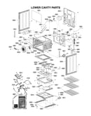 Lower cavity parts