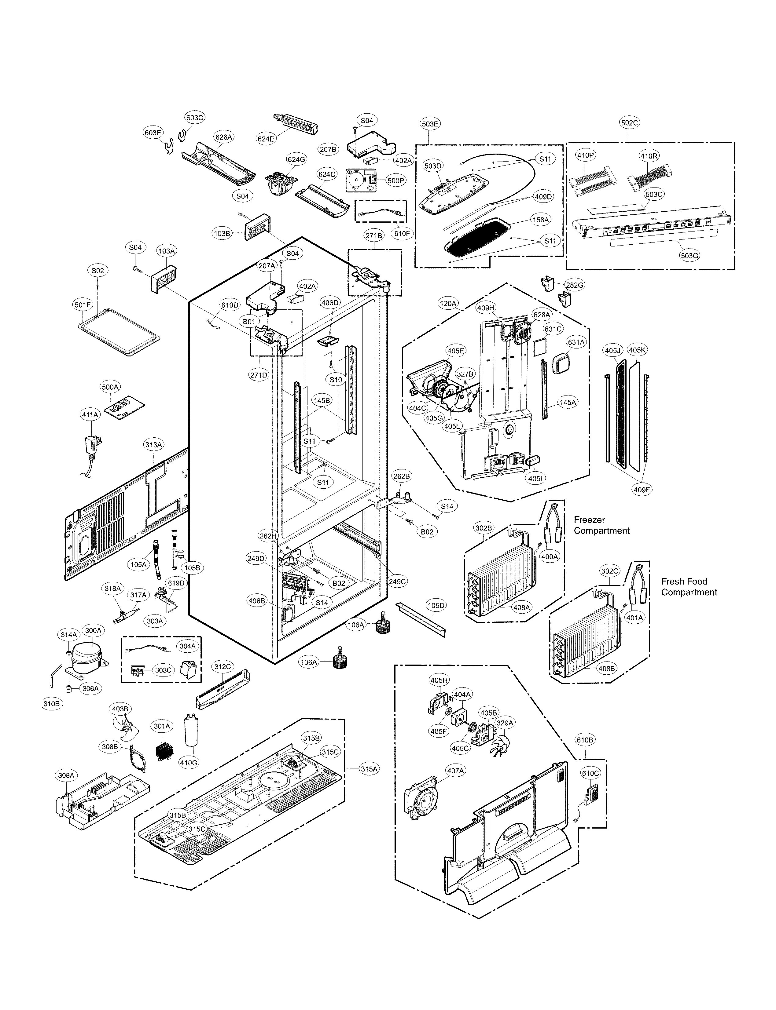 CASE PARTS