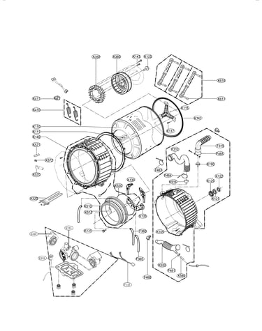Drum and tub parts