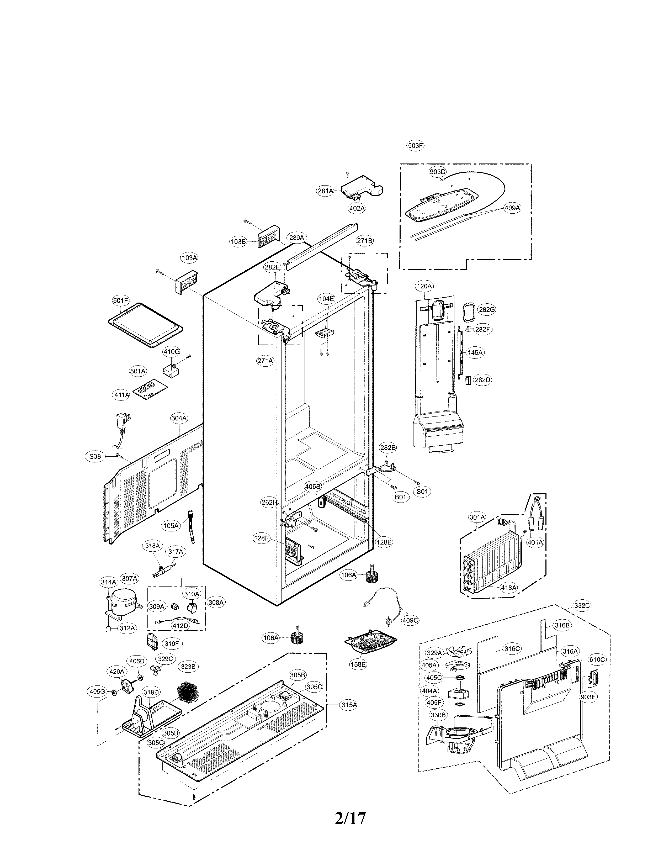 Case parts