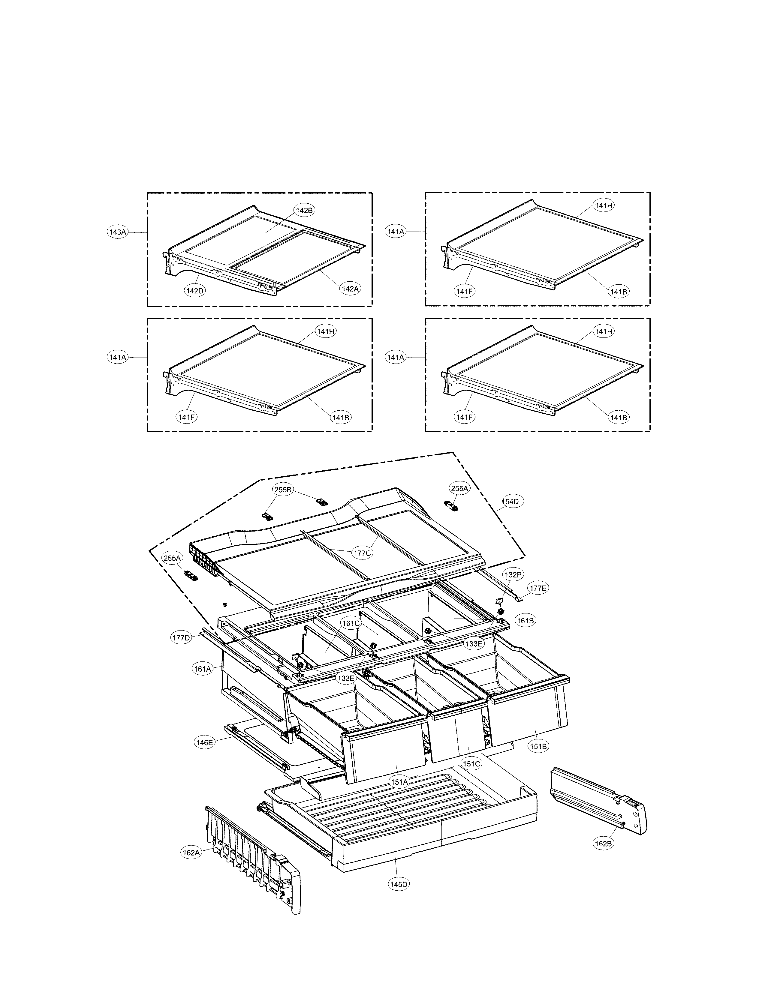 Refrigerator parts