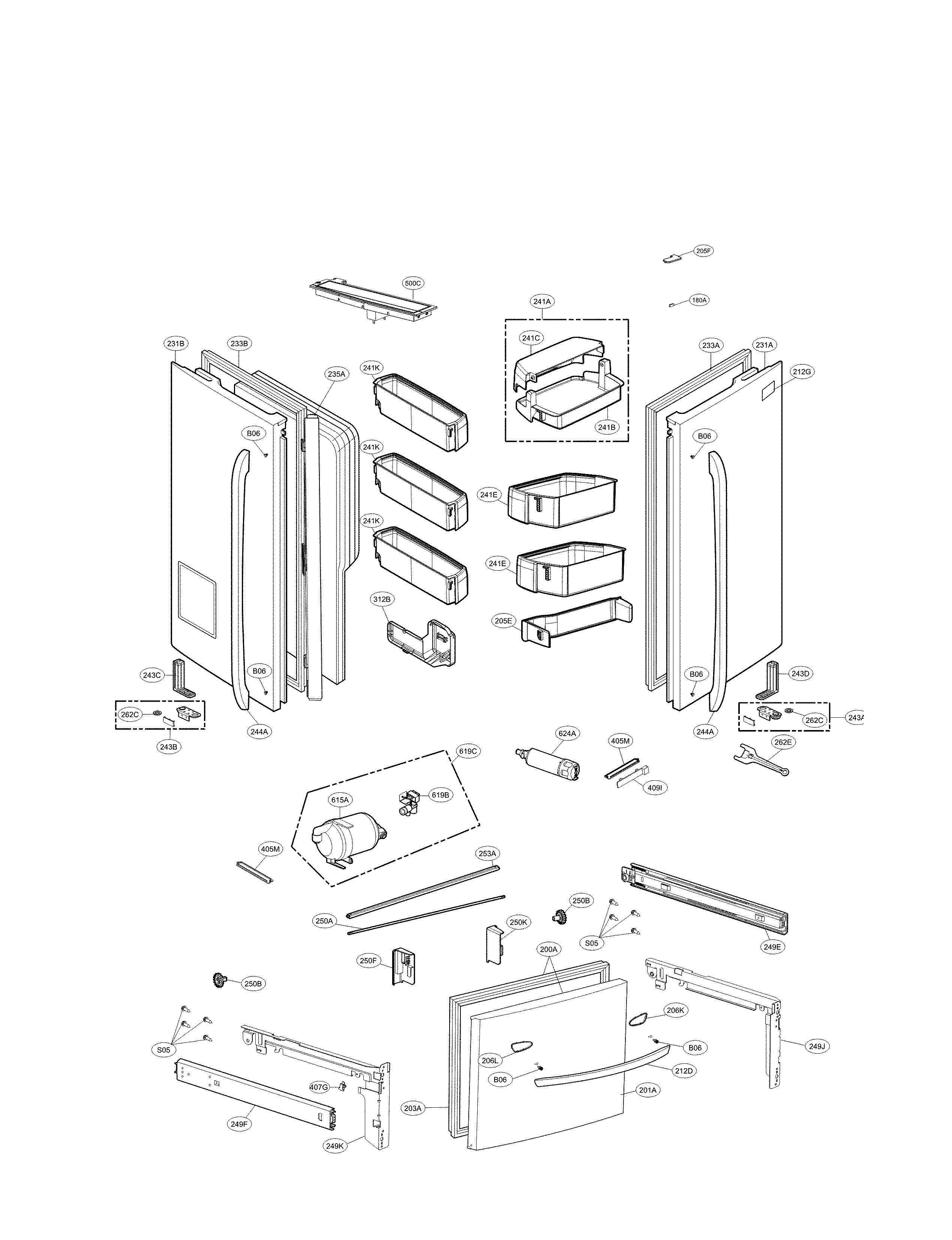 Door parts