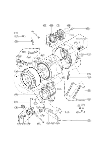 Dispenser assembly parts