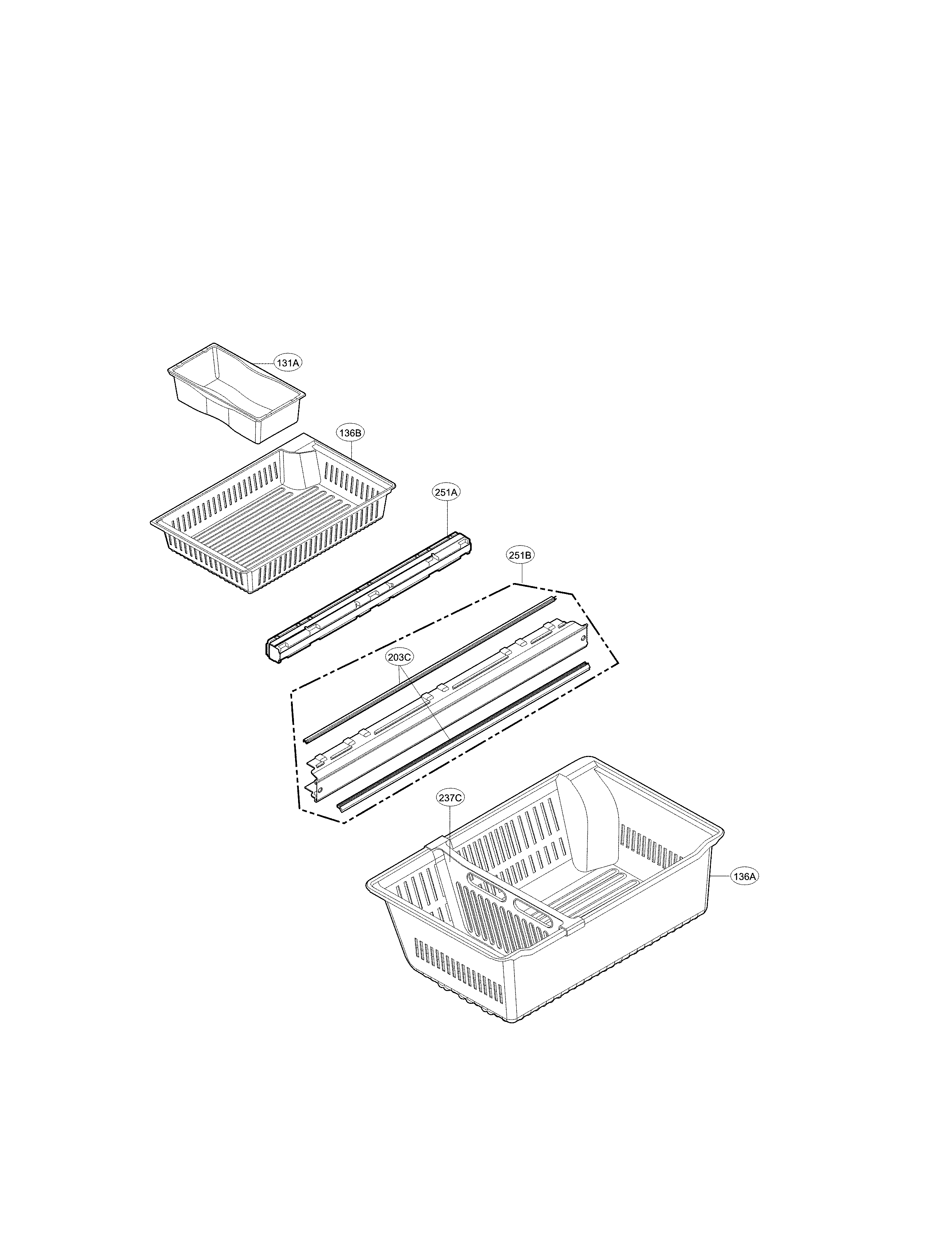 Freezer parts