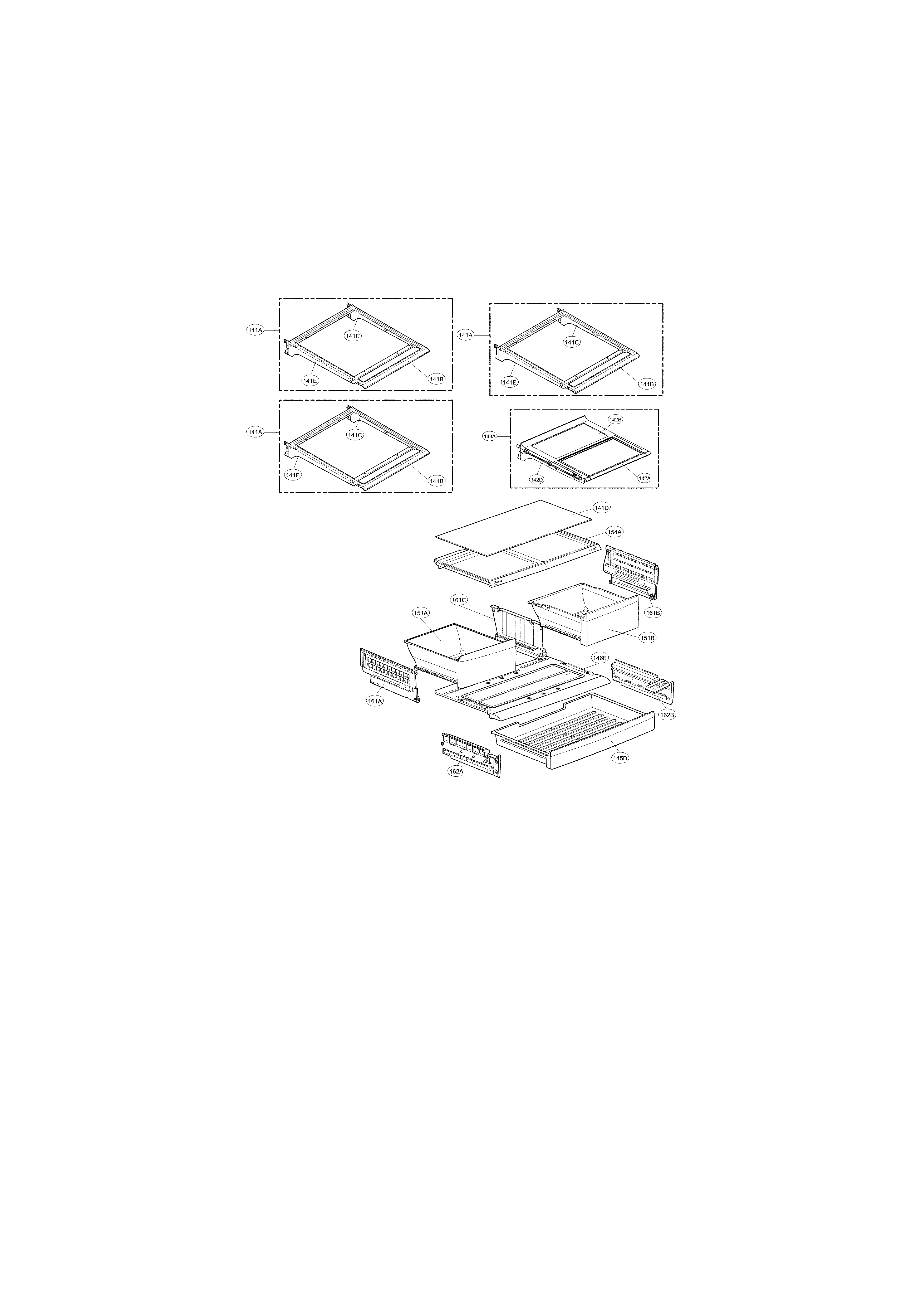Refrigerator parts