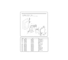 Kenmore 79572495610 ice maker parts diagram