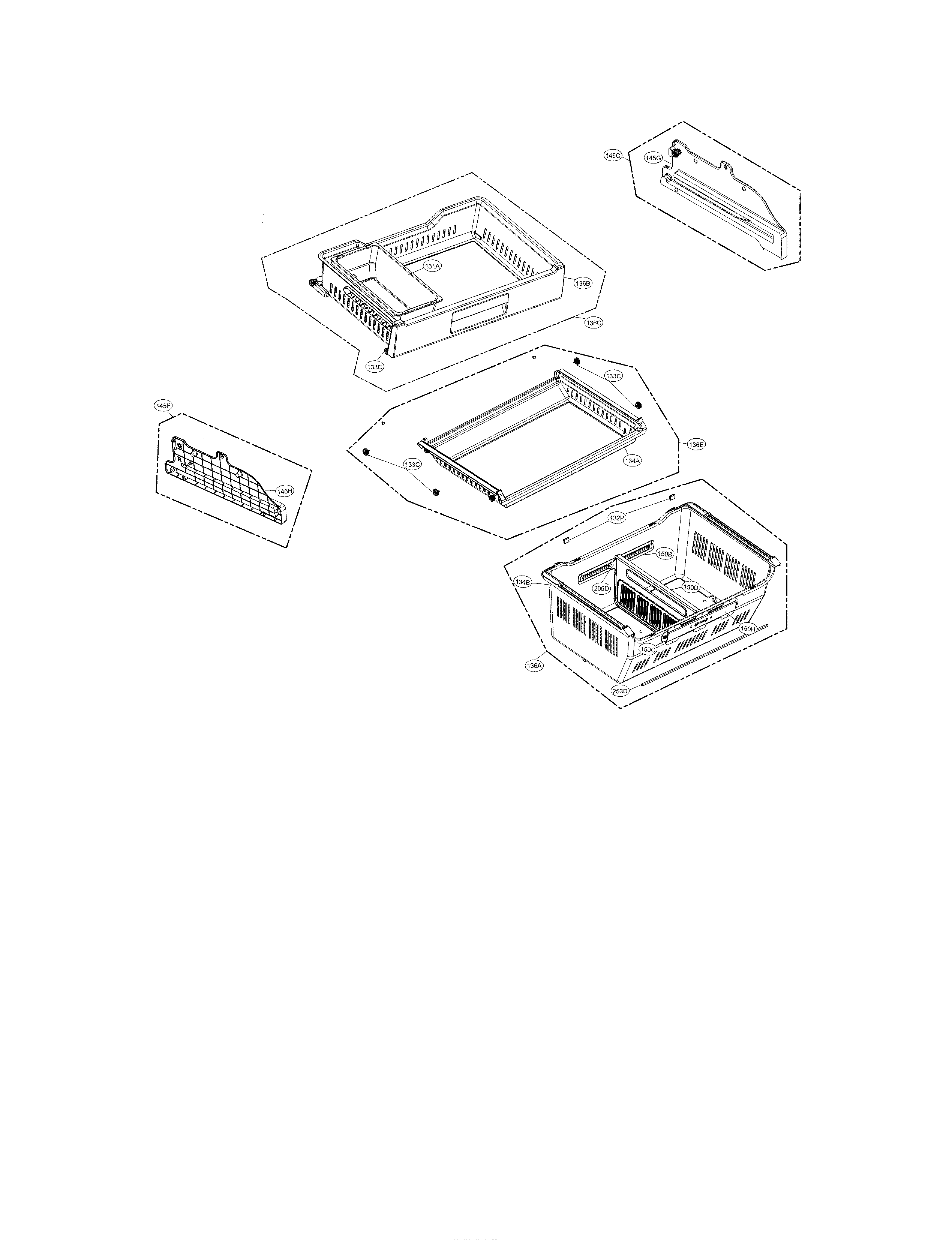 Freezer parts