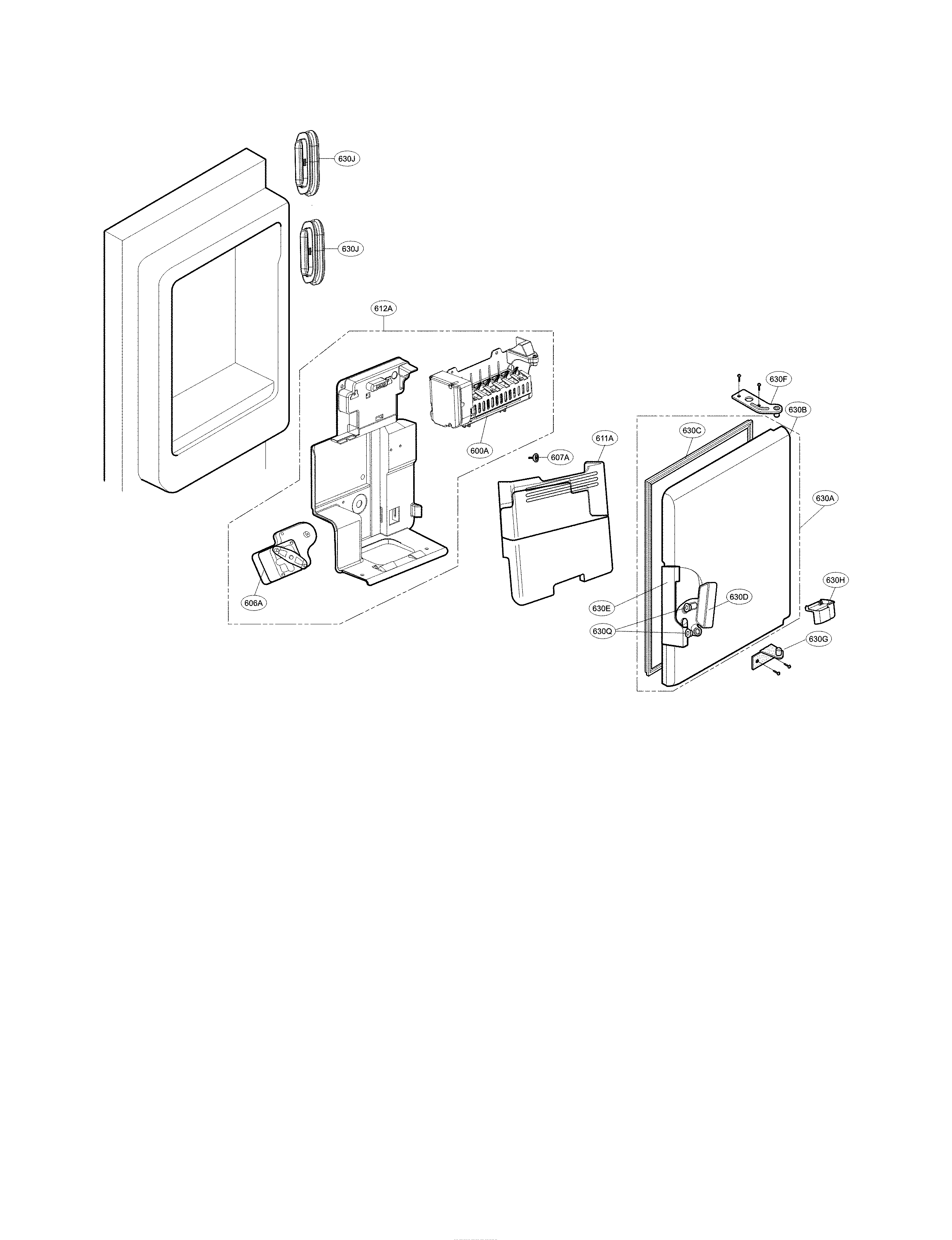 Ice maker parts