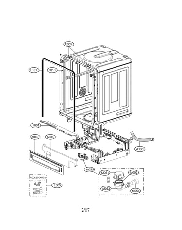 Exploded view parts