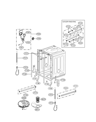 Tub assembly parts