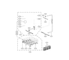 Kenmore Elite 72214697610 rack parts diagram